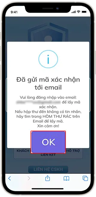 Bước 4: Click vào OK